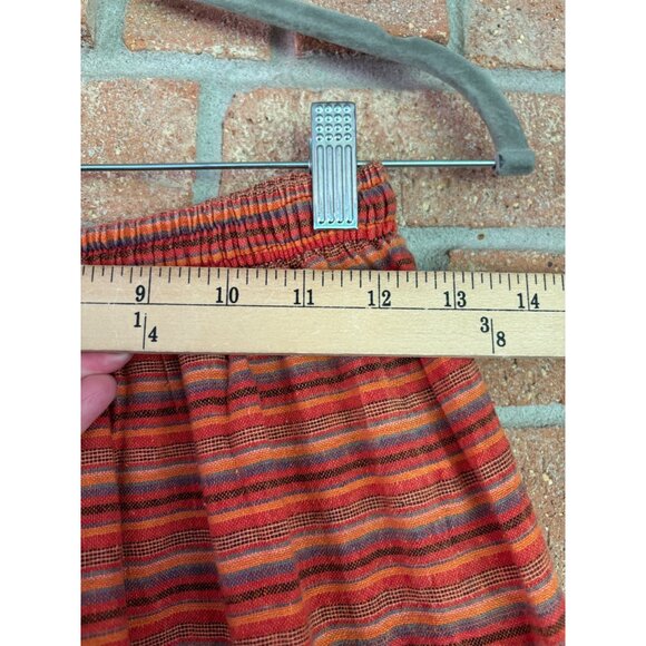 Colorful Patchwork Cotton Harem Hippie Pants Elastic Waist Made In Nepal - Picture 6 of 9